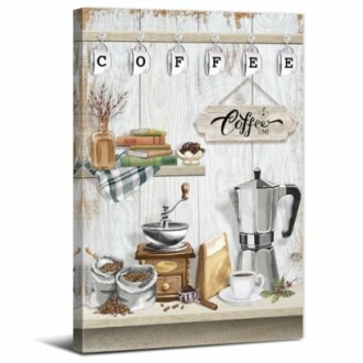 Coffee Bar Sign Canvas