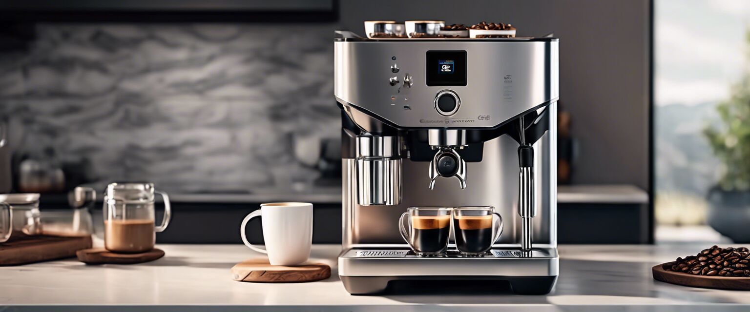 Sleek Coffee Machine